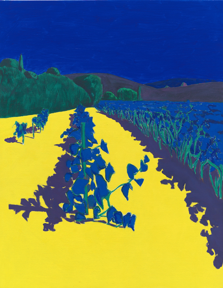 Benjamin Swaim, Gigaro (2), 2022-2023. Huile sur toile, 146 x 114 cm. Photo : Nicolas Pfeiffer © Benjamin Swaim / Adagp, Paris, 2024