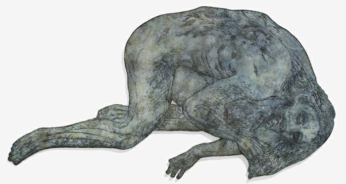 Kiki Smith, Fallen, 2018.