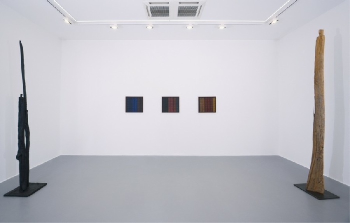 Vues de l’exposition Comme une présence, Christian Lapie & Joao Trevisan