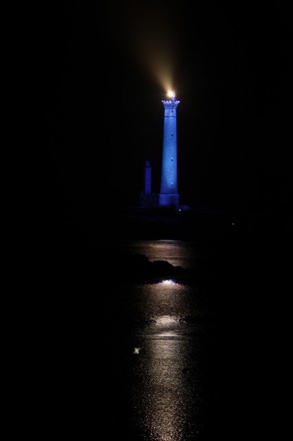 Yann Kersalé, Phare de l’Ile vierge, Archipel de Lilia, Nord-Finistère, 29 août 2011