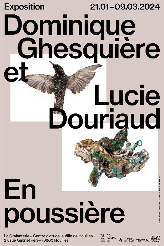 Dominique Ghesquière et Lucie Douriaud, En poussière, La Graineterie, Houilles