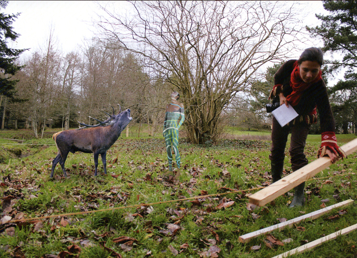 Victoria Klotz, La dissolution de l’Eden, 2012, Abbaye de Daoulas. visuels courtoisie de l’artiste