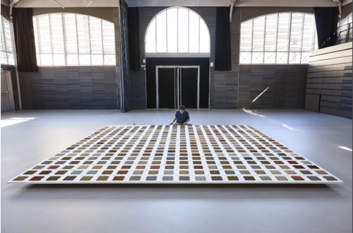 Kôichi Kurita, Les Terres, miroir du monde au Pavillon de la Culture et du Patrimoine de Saint-Gilles. © Laurent Lecat-CMN