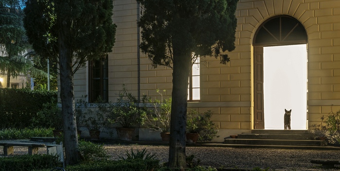 Nicolas Milhé, vue de l’exposition Monumento (s)fatto, Villa Romana, Florence. Crédit photo : Ela Bialkowska, OKNOstudio.